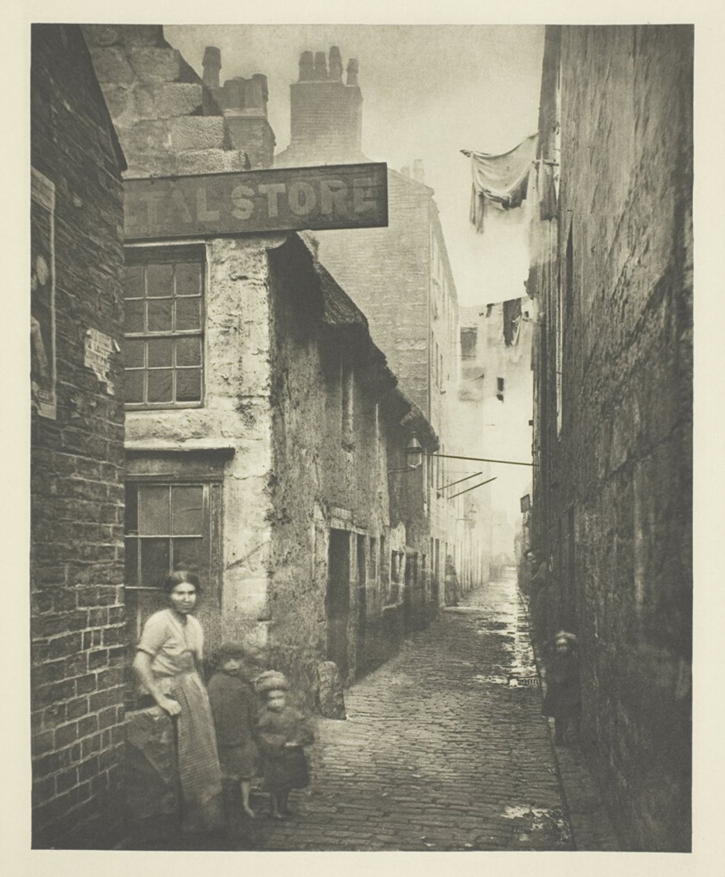 Old Vennel przy High Street autorstwa Thomas Annan