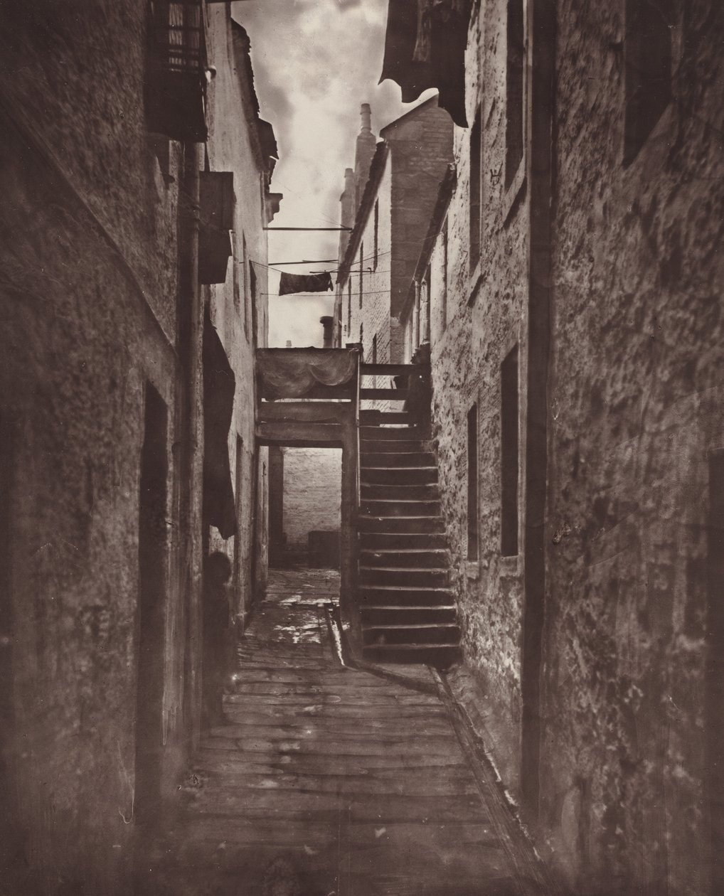 Tablica 32: Zamknij, nr 128 Saltmarket, 1868-1871, wydrukowany 1877. autorstwa Thomas Annan