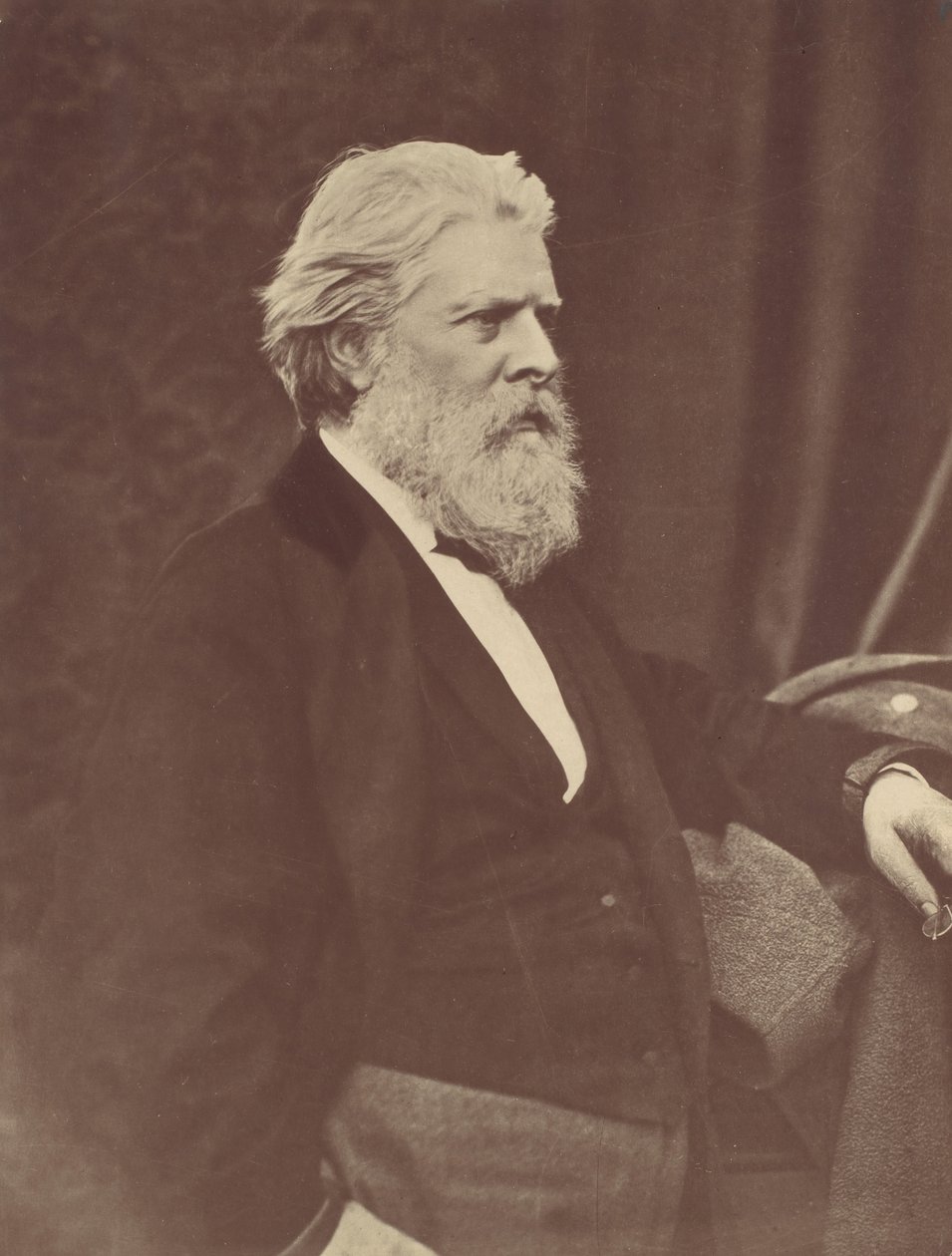 Portret D.O. Hill, 1867, druk ok. 1900. autorstwa Thomas Annan