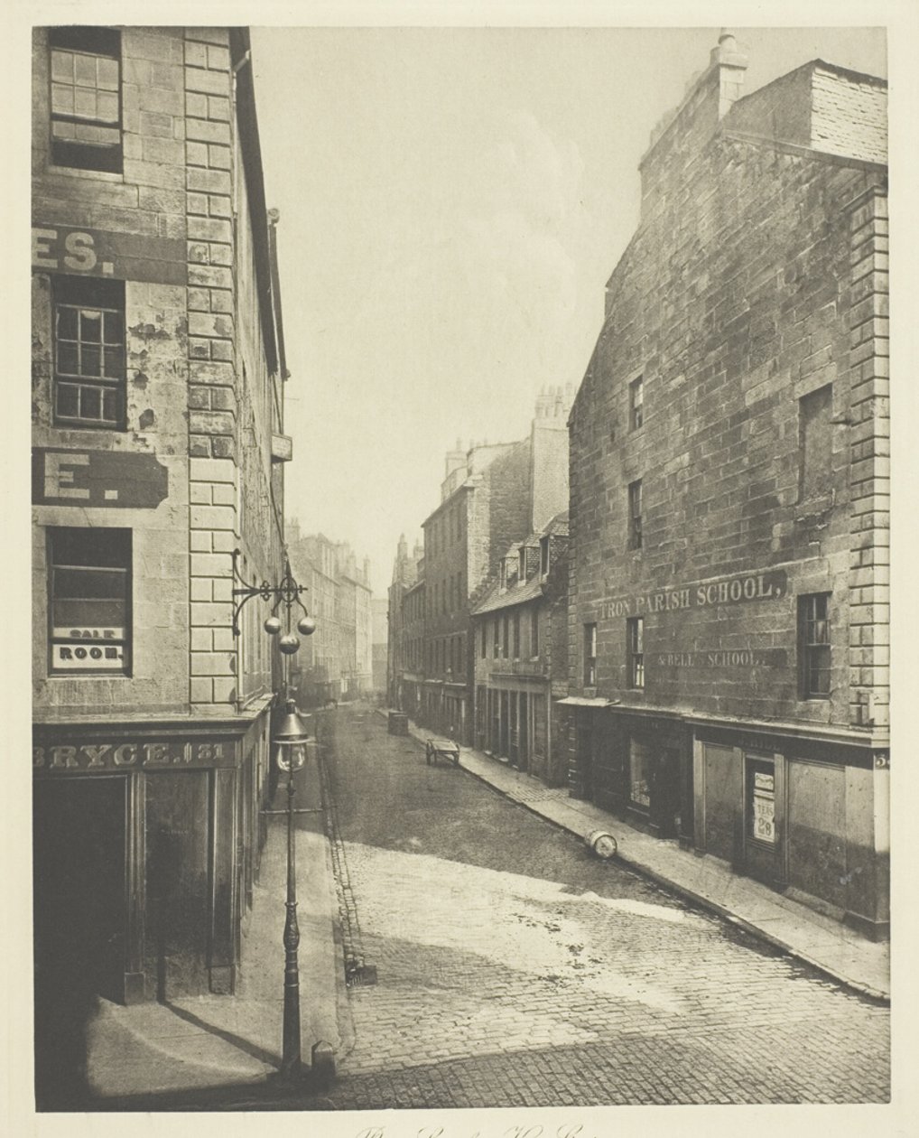 Princes Street od King Street autorstwa Thomas Annan