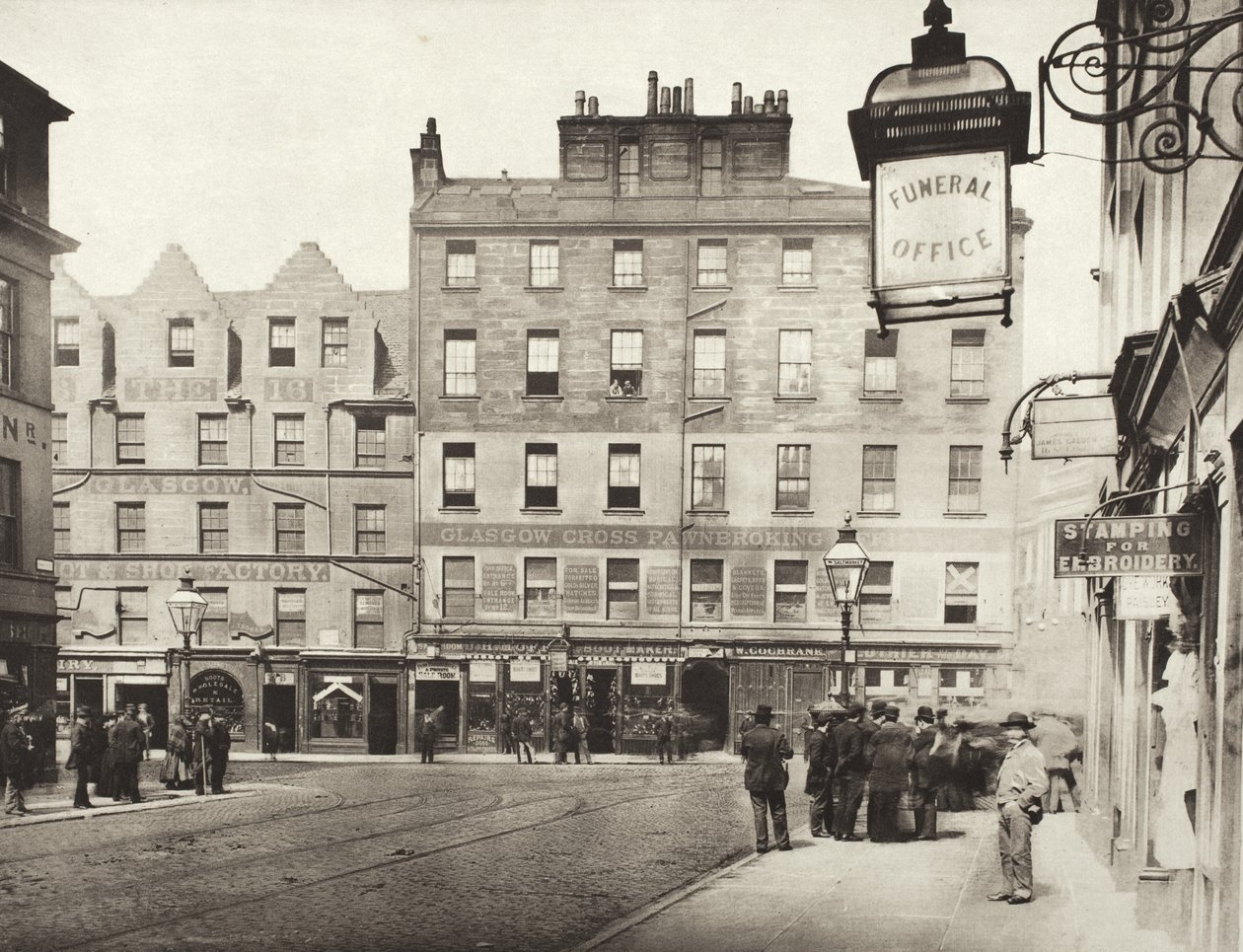 Saltmarket przy London Street (nr 50) autorstwa Thomas Annan