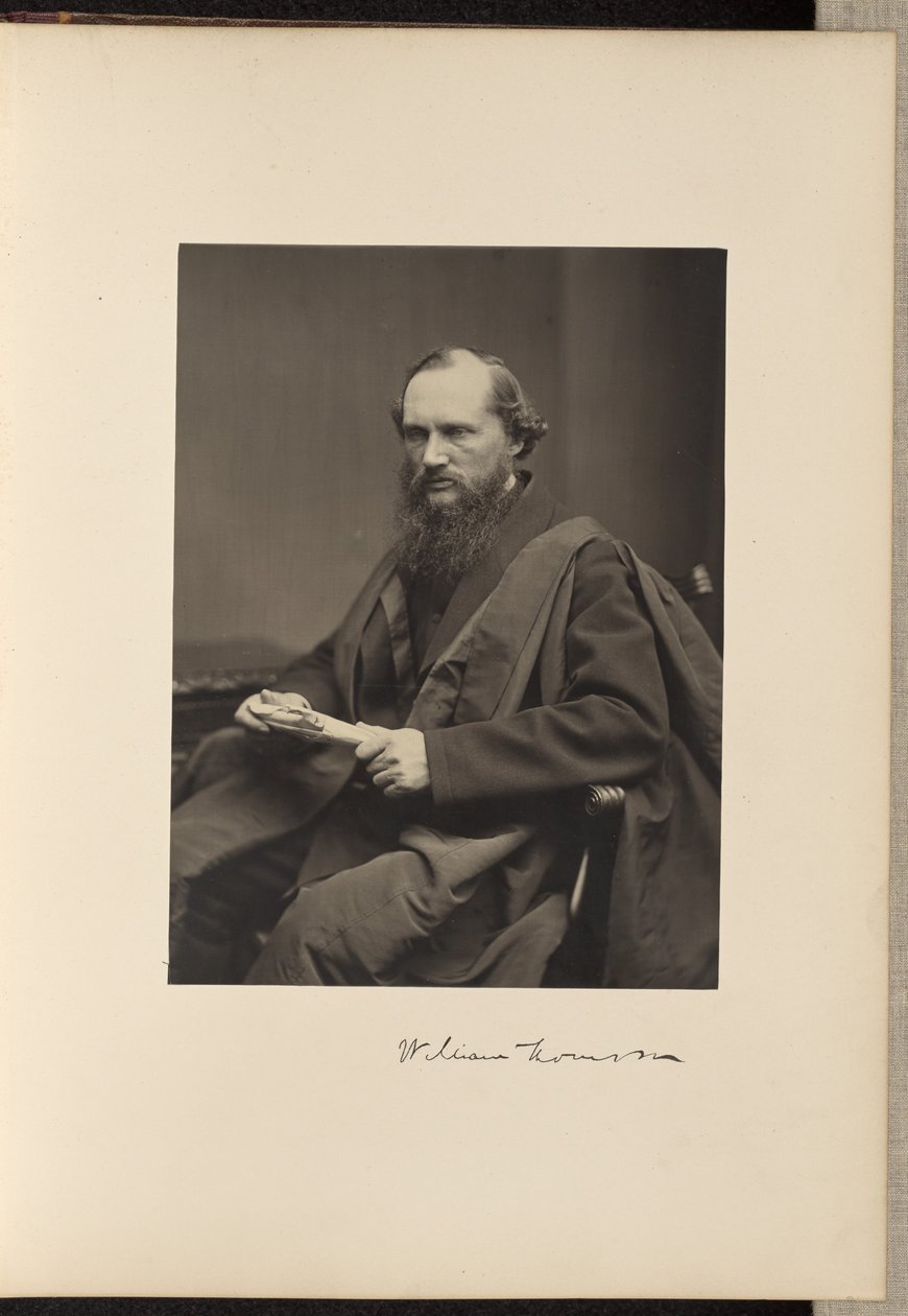 Sir William Thomson, LL.D., D.C.L., profesor filozofii naturalnej autorstwa Thomas Annan