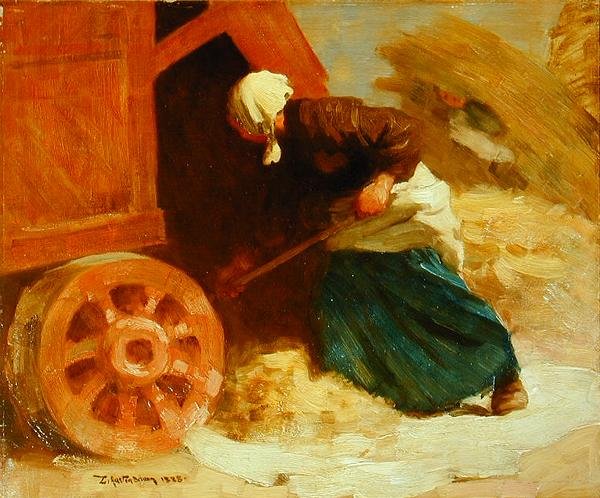 Późne żniwa autorstwa Thomas Austen Brown