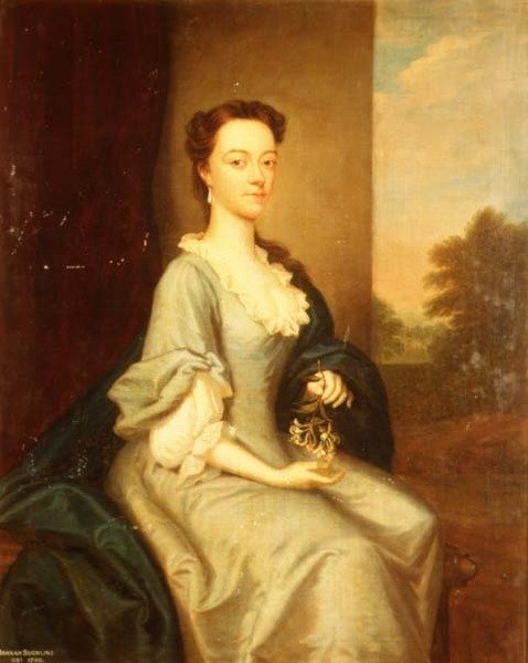 Portret Hannah Suckling autorstwa Thomas Bardwell