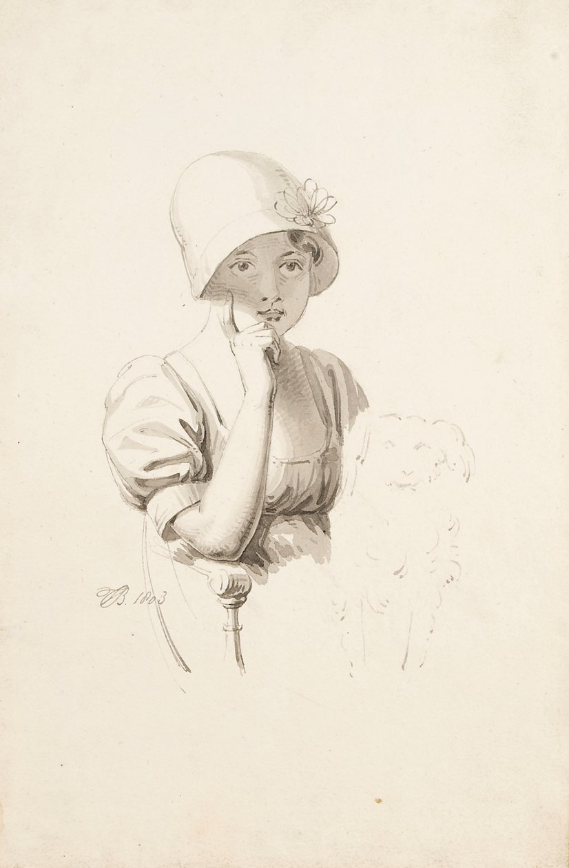 Charlotte Nelson autorstwa Thomas Baxter