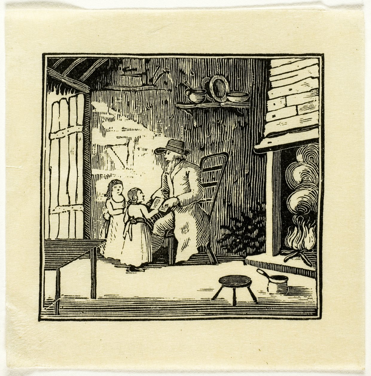 Książka ilustracja autorstwa Thomas Bewick