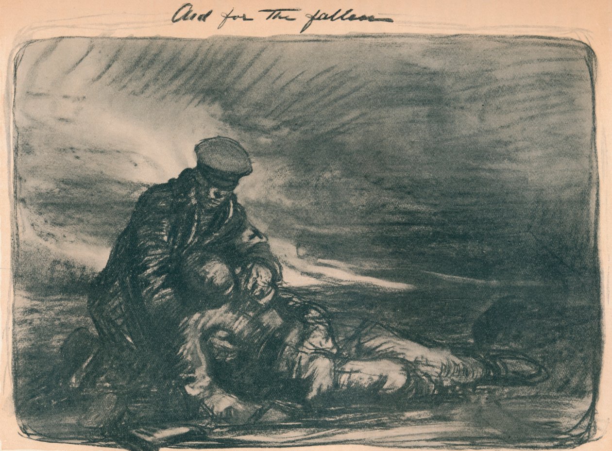 Pomoc poległym, 1914, 1914 autorstwa Thomas Brock