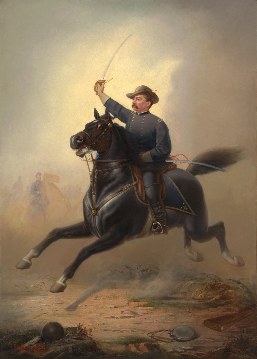 Philip Henry Sheridan, 1871. autorstwa Thomas Buchanan Read
