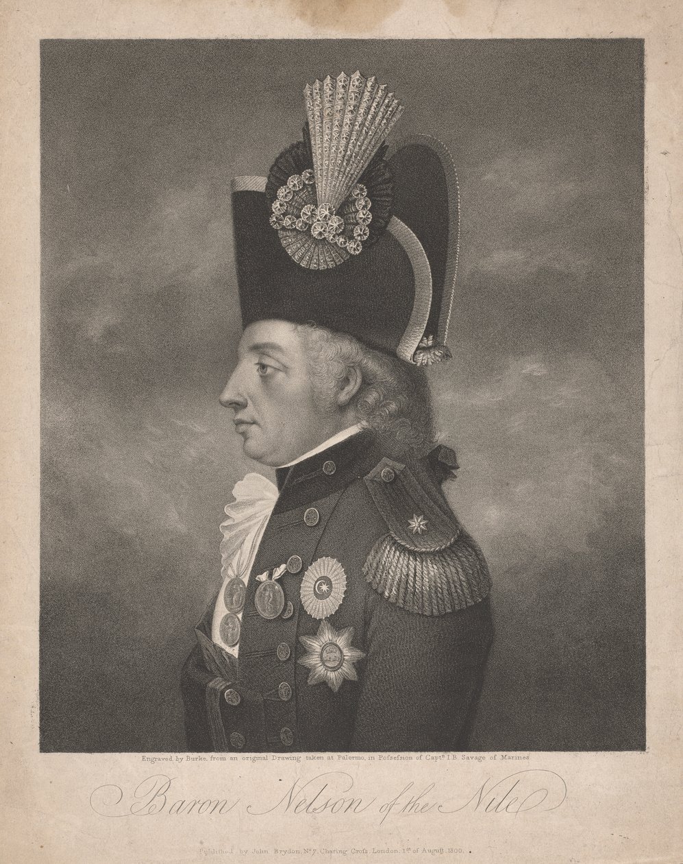 Baron Nelson z Nilu autorstwa Thomas Burke