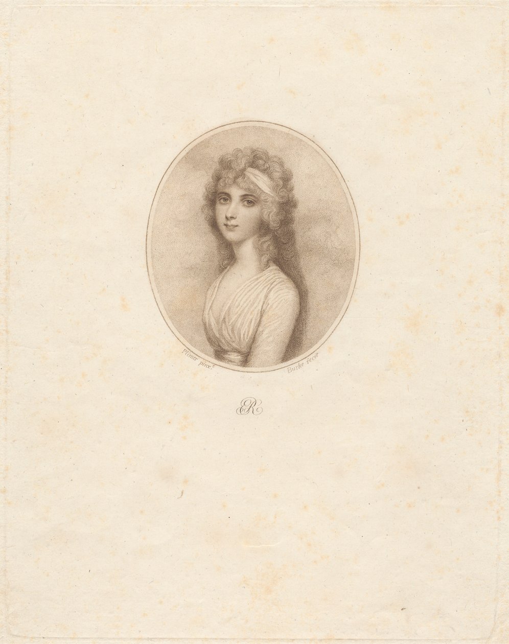 Czcigodna Elżbieta Rushout autorstwa Thomas Burke