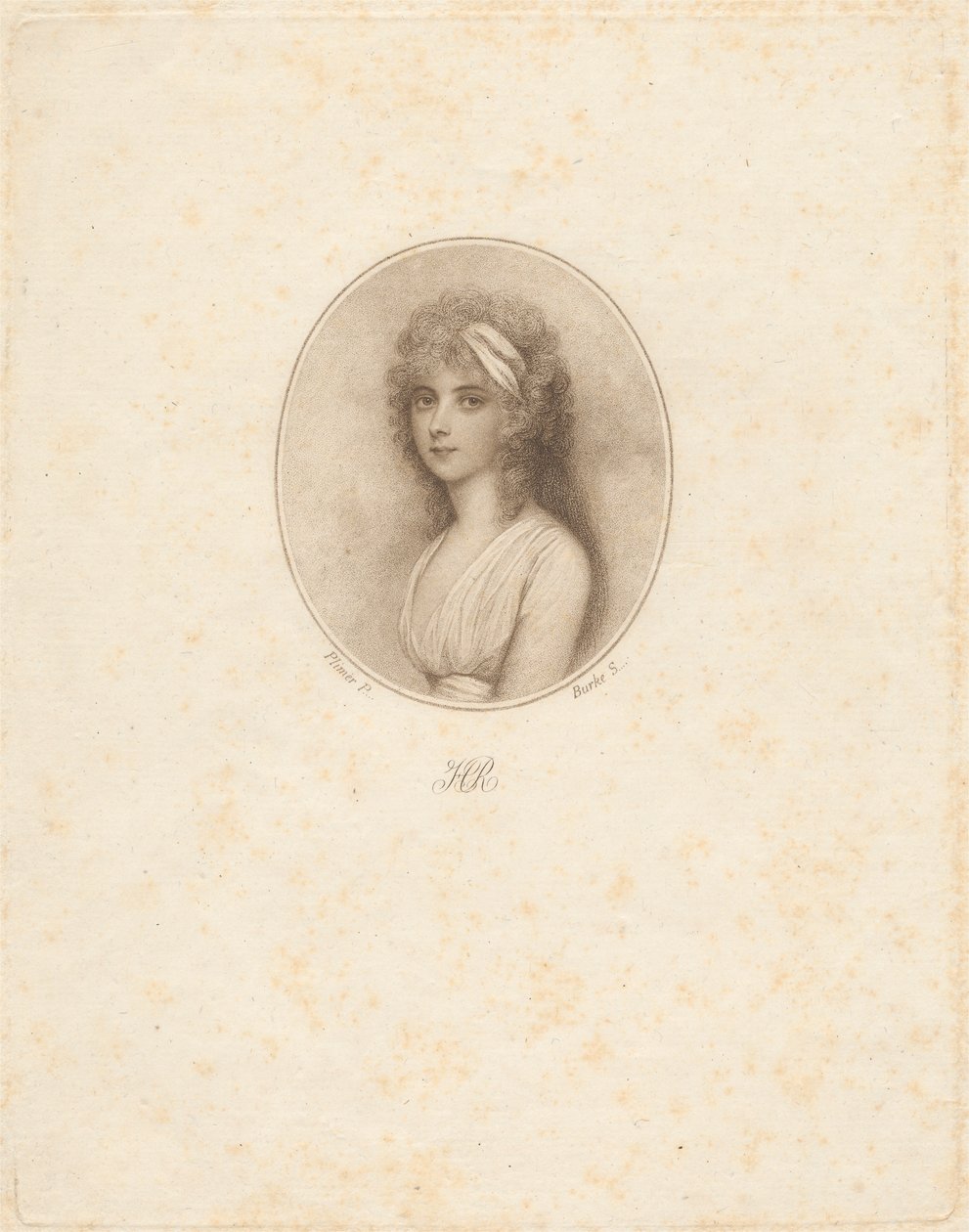 Czcigodna Harriet Rushout autorstwa Thomas Burke