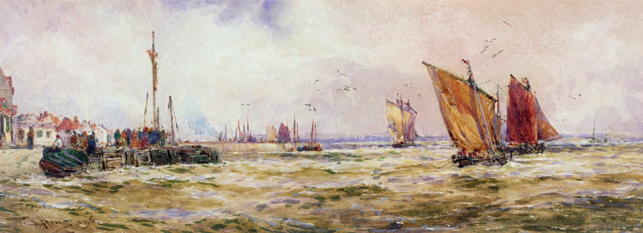 Port, 1896 r. autorstwa Thomas Bush Hardy