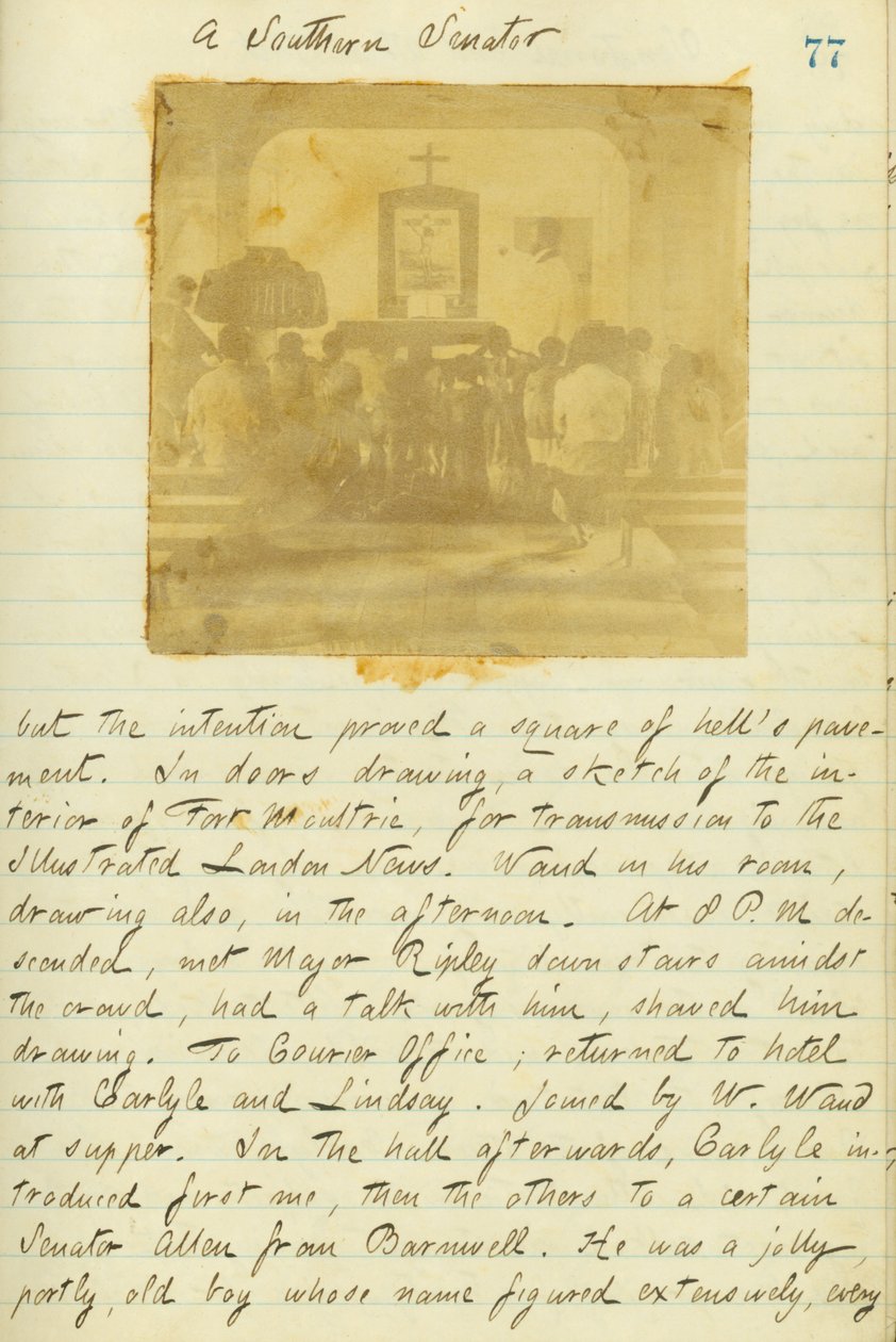 Pamiętniki Thomasa Butlera Gunna - Tom 15, strona 87, 20 stycznia 1861 r autorstwa Thomas Butler Gunn