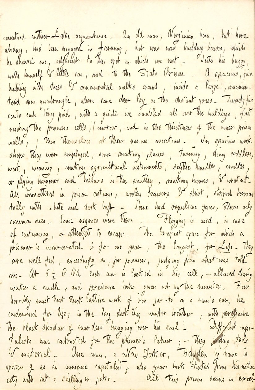 Pamiętniki Thomasa Butlera Gunna - Tom 6, strona 119, 23 września 1853 r autorstwa Thomas Butler Gunn