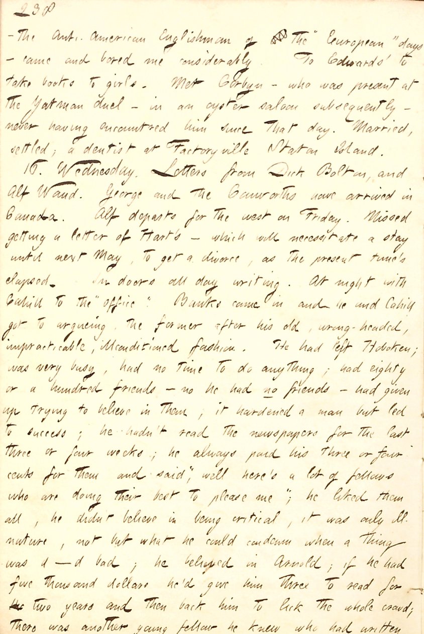 Pamiętniki Thomasa Butlera Gunna - Tom 8, strona 227, 15-16 września 1857 r autorstwa Thomas Butler Gunn
