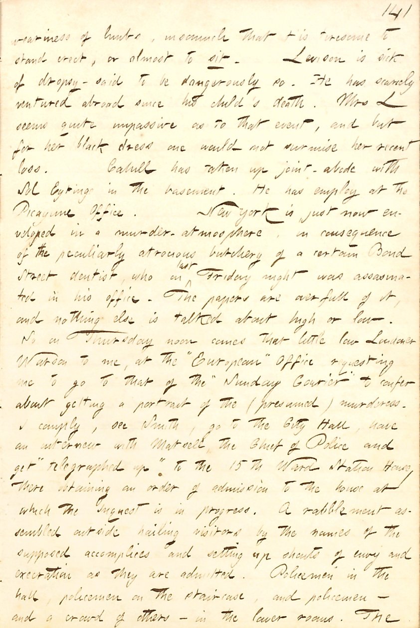 Dzienniki Thomasa Butlera Gunna: Tom 8, strona 149, 3-7 lutego 1857 r. autorstwa Thomas Butler Gunn