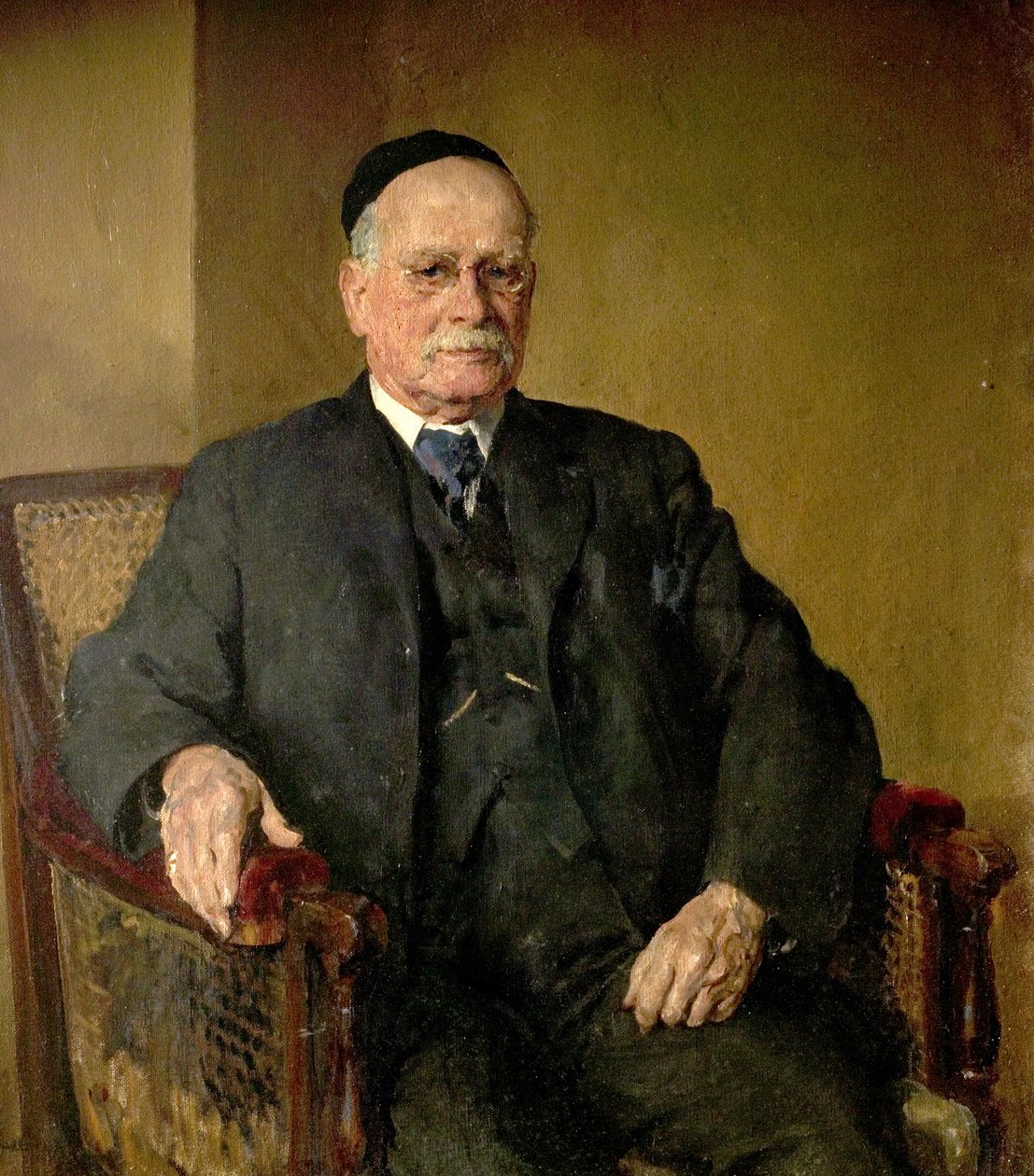 George Harry Wallis (olej na płótnie) autorstwa Thomas Cantrell Dugdale