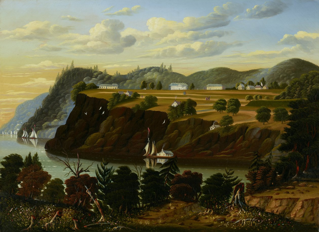 Widok na West Point autorstwa Thomas Chambers