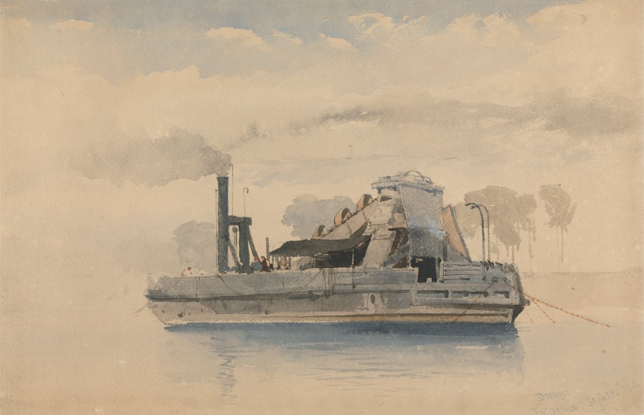 Draga em Twickenham, 22 de setembro de 1874 polonês autorstwa Thomas Charles Leeson Rowbotham