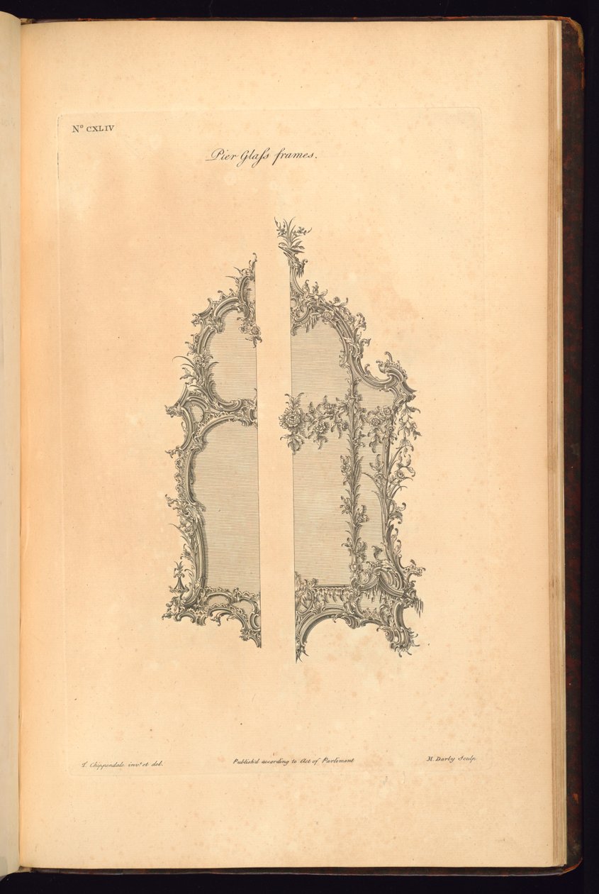 Dyrektor Dżentelmena i Stolarza autorstwa Thomas Chippendale