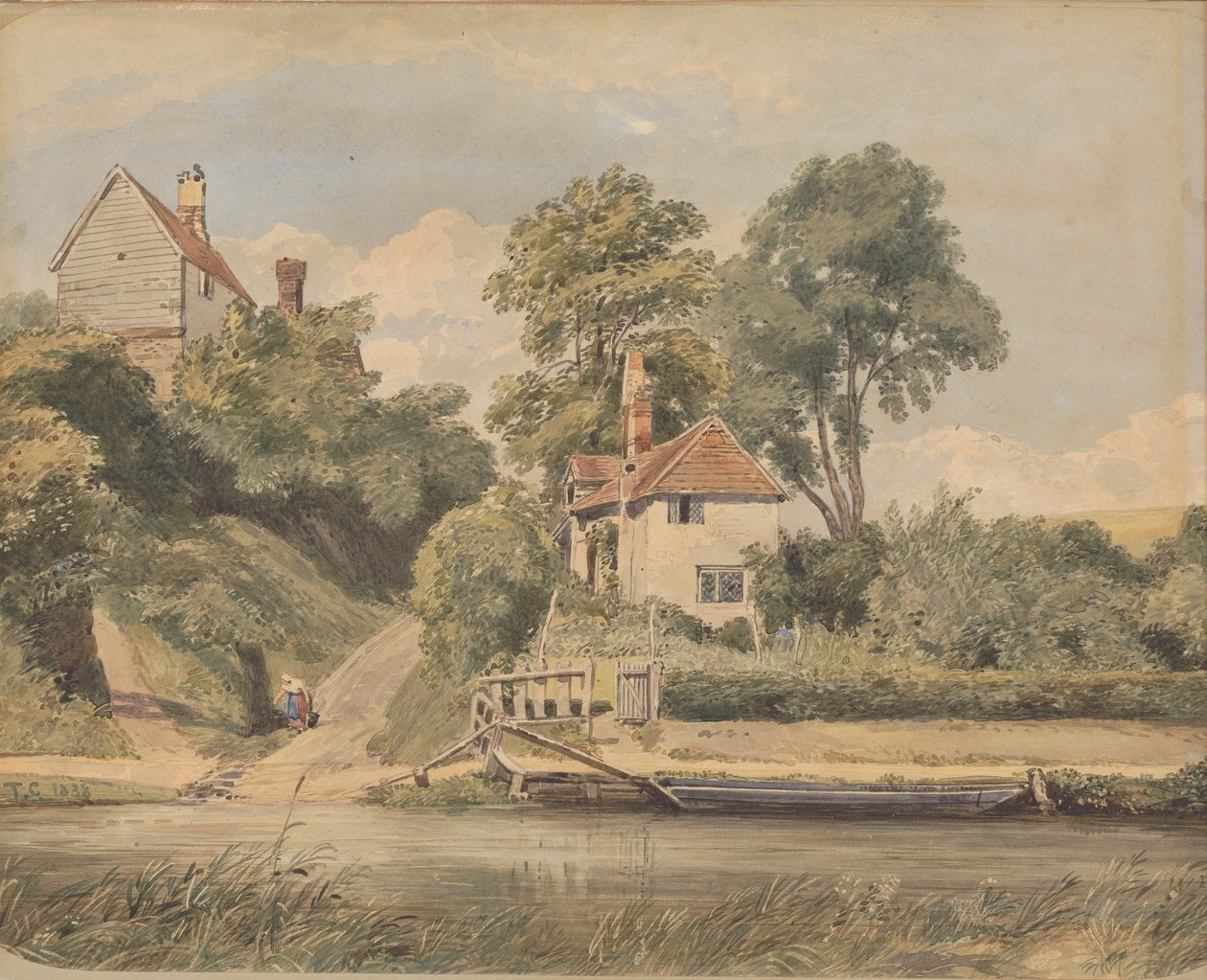 Krajobraz autorstwa Thomas Churchyard