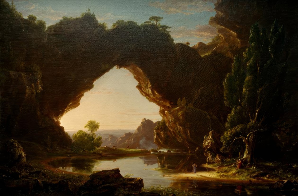 Wieczór w Arkadach autorstwa Thomas Cole