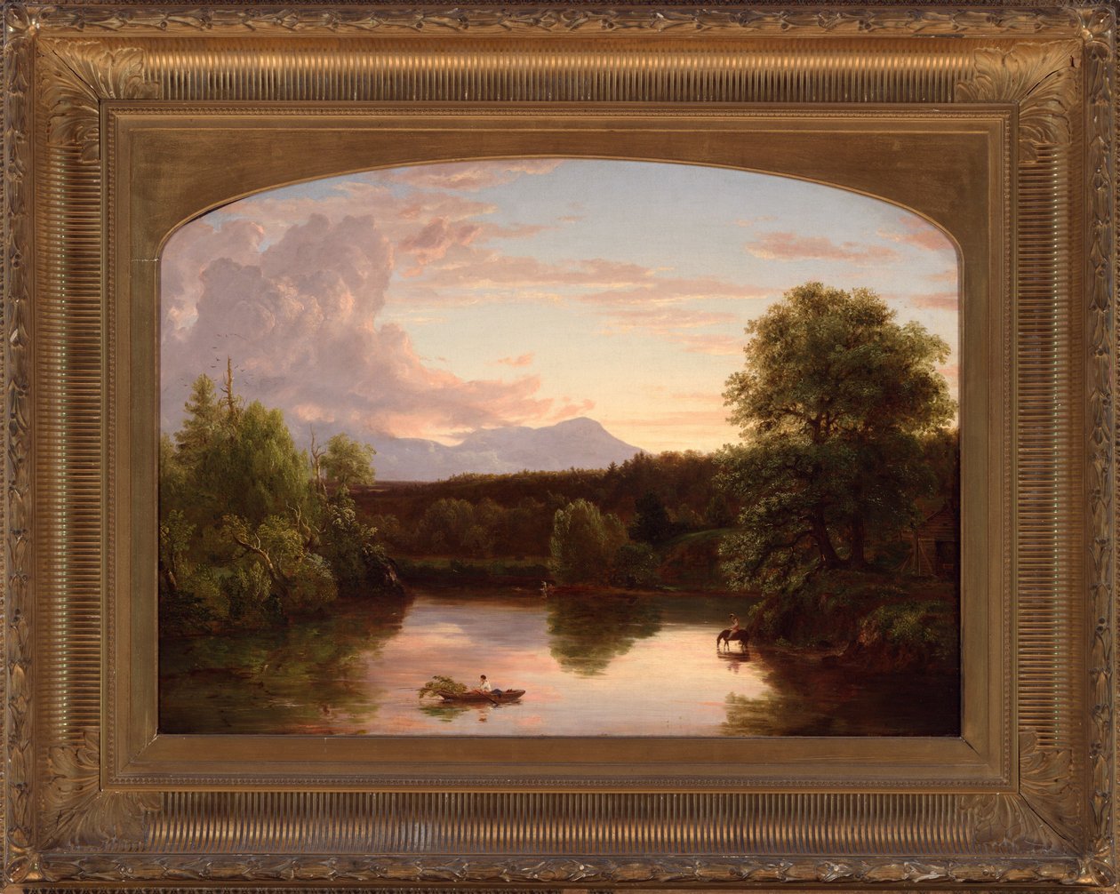 North Mountain i Catskill Creek autorstwa Thomas Cole