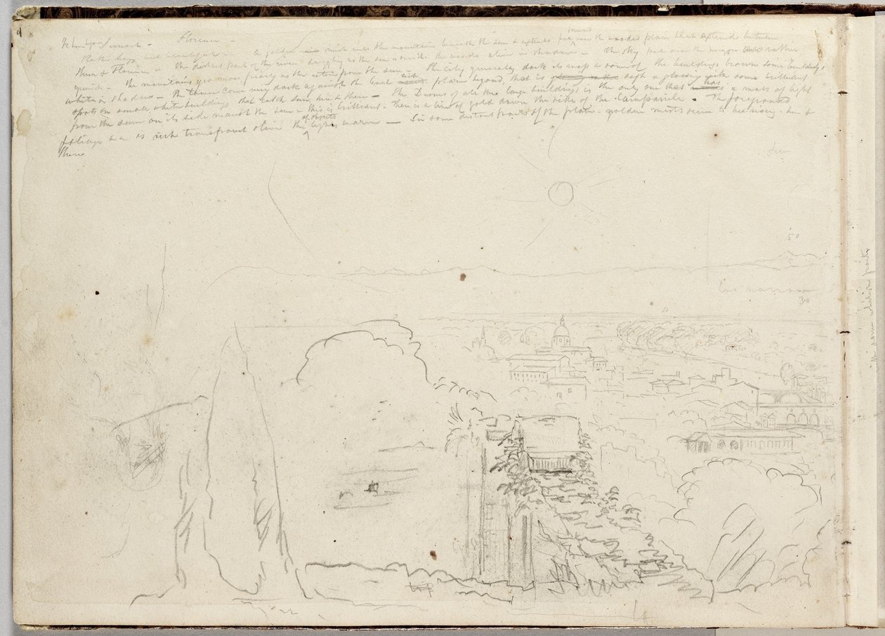 Panorama Florencji autorstwa Thomas Cole