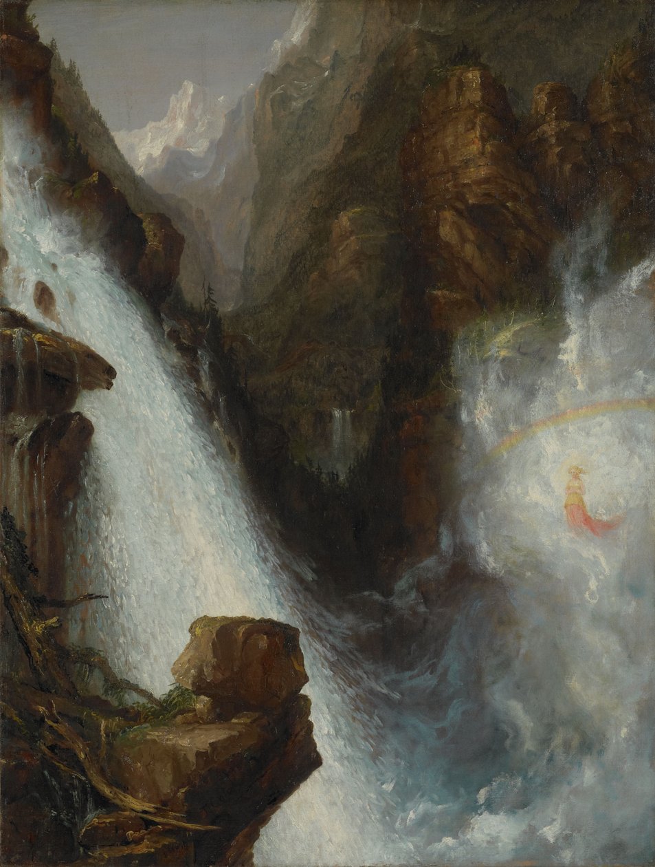 Scena z „Manfreda” Byrona autorstwa Thomas Cole