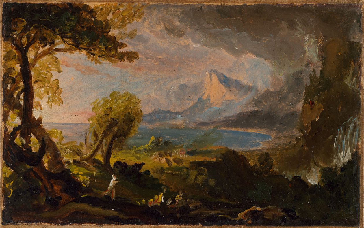 Bieg imperium - Stan dziki autorstwa Thomas Cole