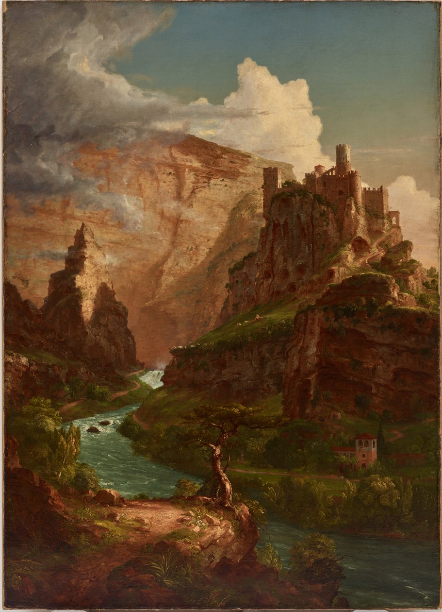 Fontanna Vaucluse autorstwa Thomas Cole