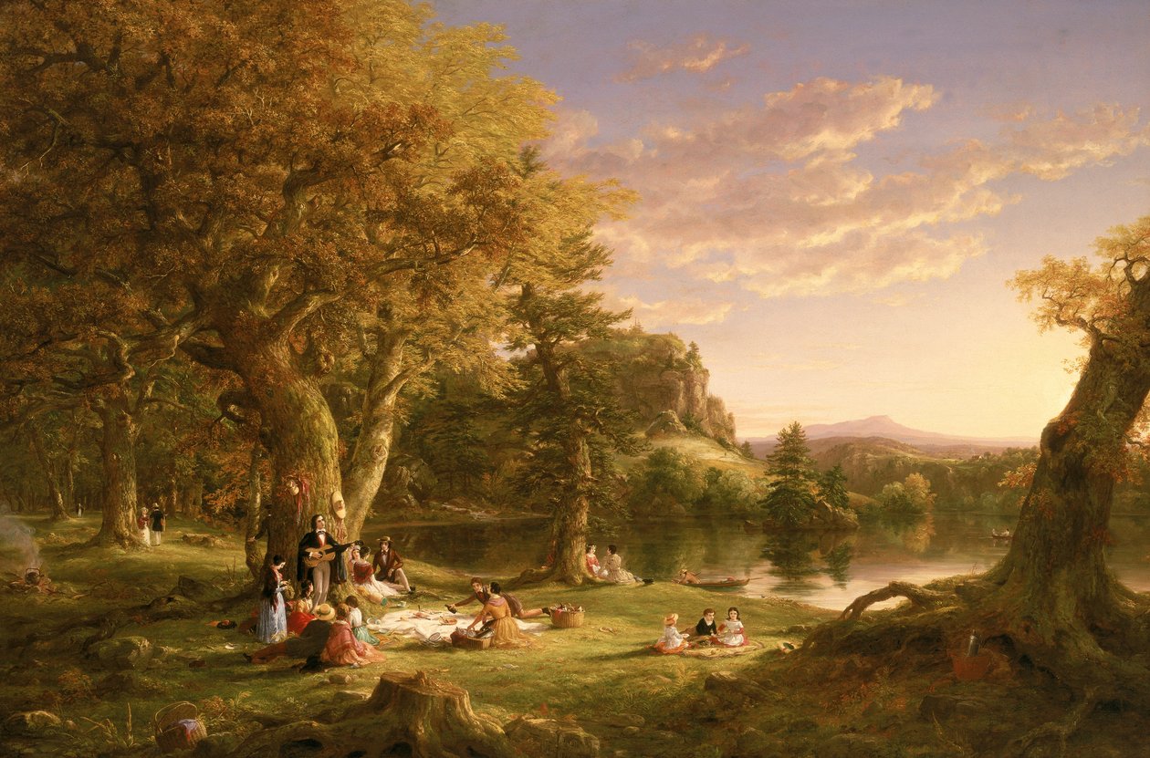 Piknik autorstwa Thomas Cole