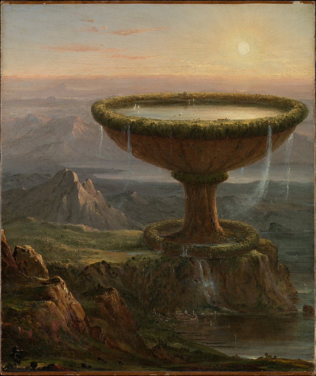 Kielich Tytana autorstwa Thomas Cole