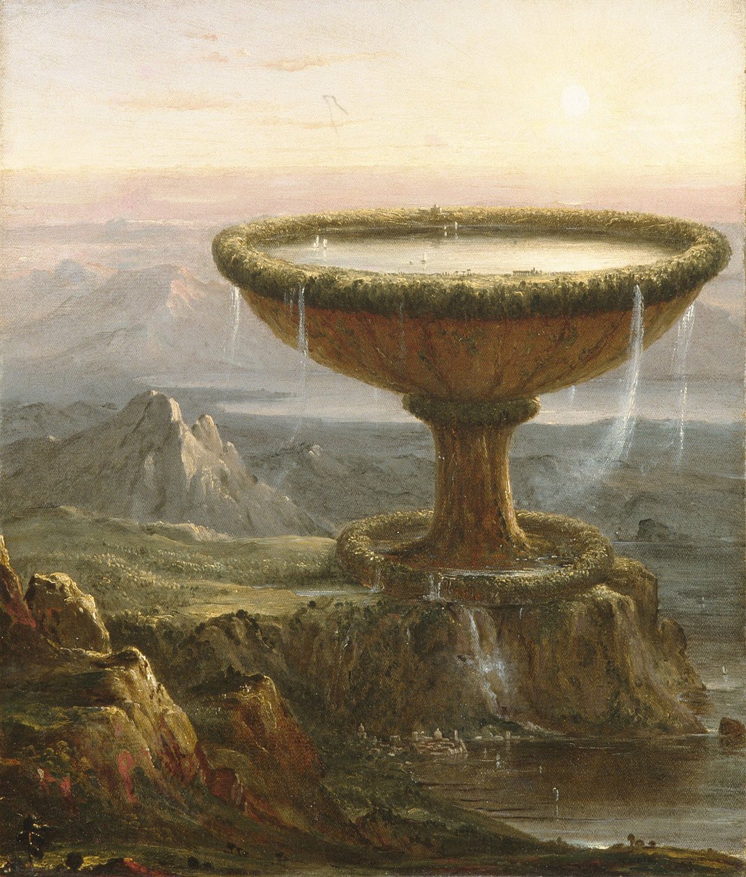 Czara Tytanów, 1833 autorstwa Thomas Cole