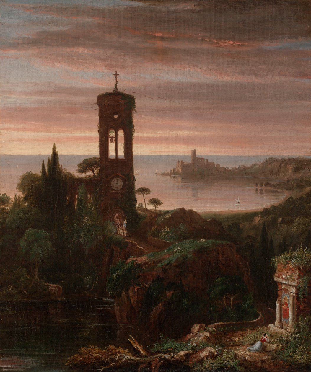 Hymn Nieszporów autorstwa Thomas Cole