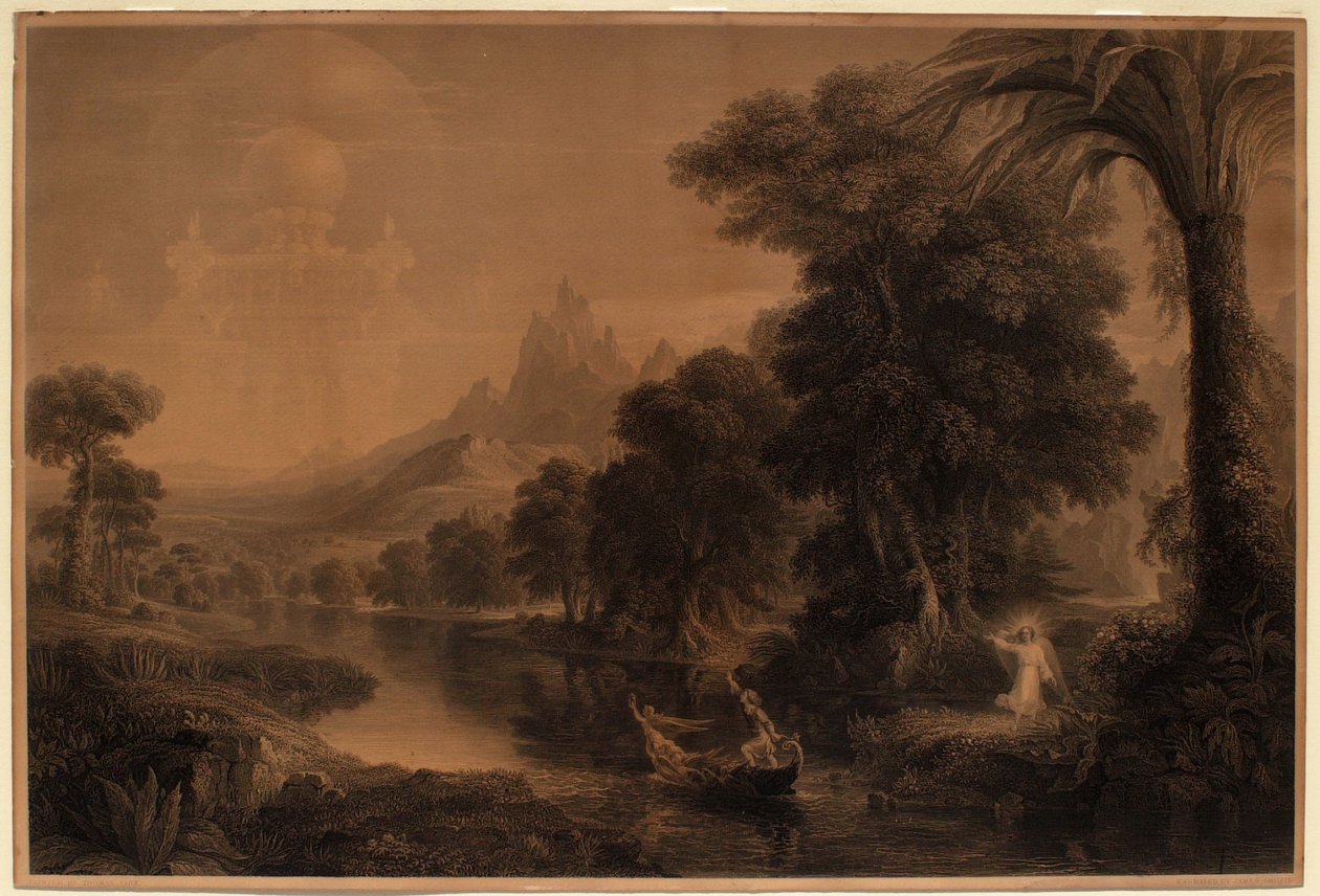 Podróż życia, II, młodość autorstwa Thomas Cole