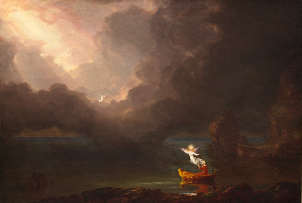 Podróż życia: starość autorstwa Thomas Cole