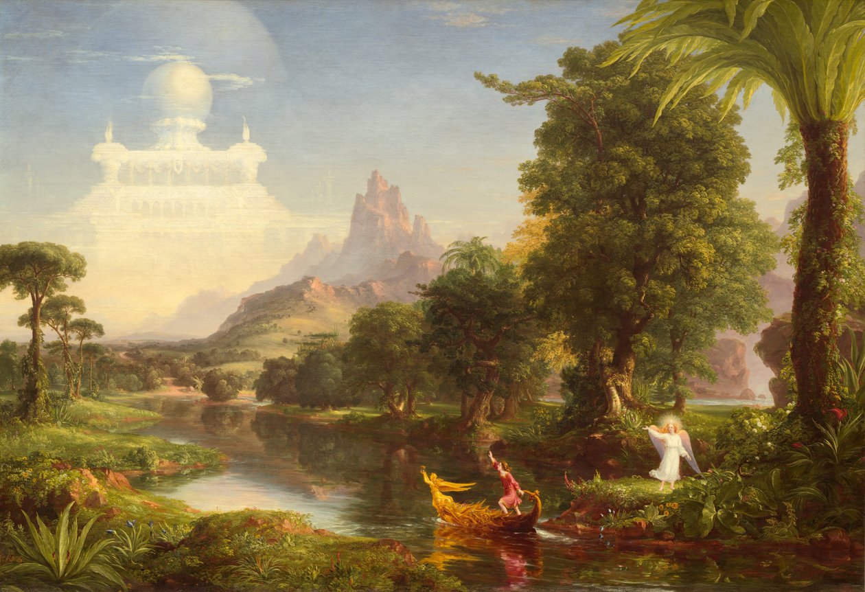Podróż życia: młodość autorstwa Thomas Cole