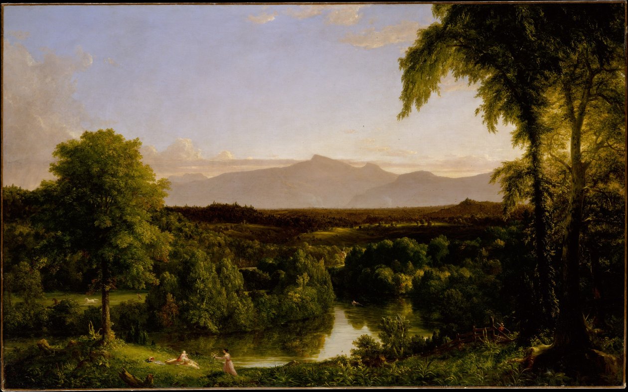 Widok na Catskills - wczesna jesień autorstwa Thomas Cole