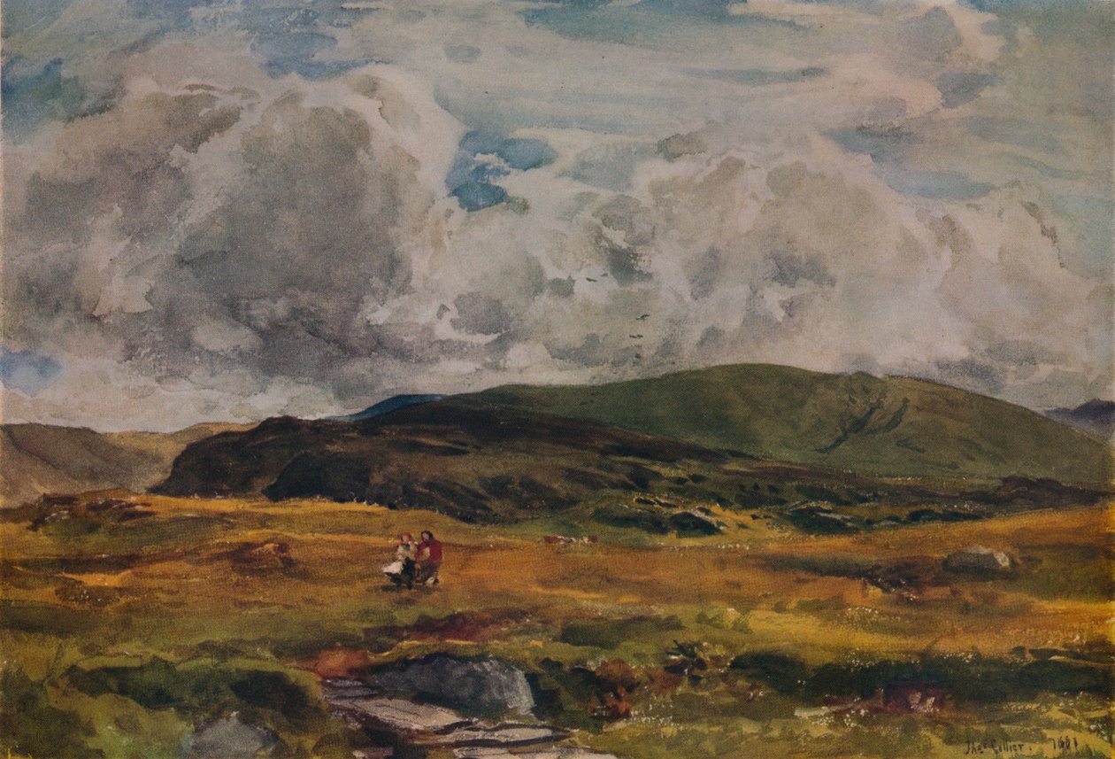 Ścieżka nad polami, 1881 autorstwa Thomas Collier