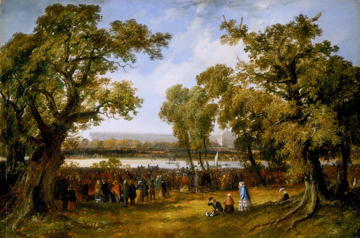 „Kryształowy Pałac w Hyde Parku”, 1851 autorstwa Thomas Colman Dibdin