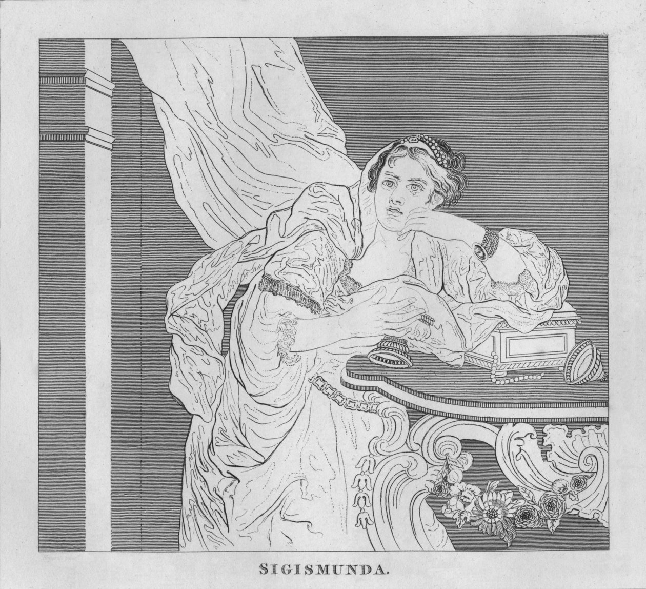 Zygmunta, 1808, 1827. autorstwa Thomas Cook