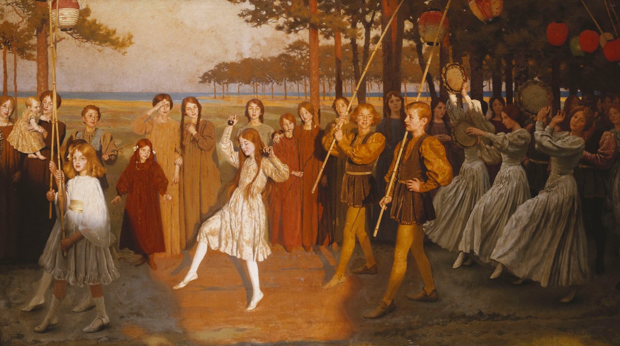 Złota Młodzież, autorstwa Thomas Cooper Gotch
