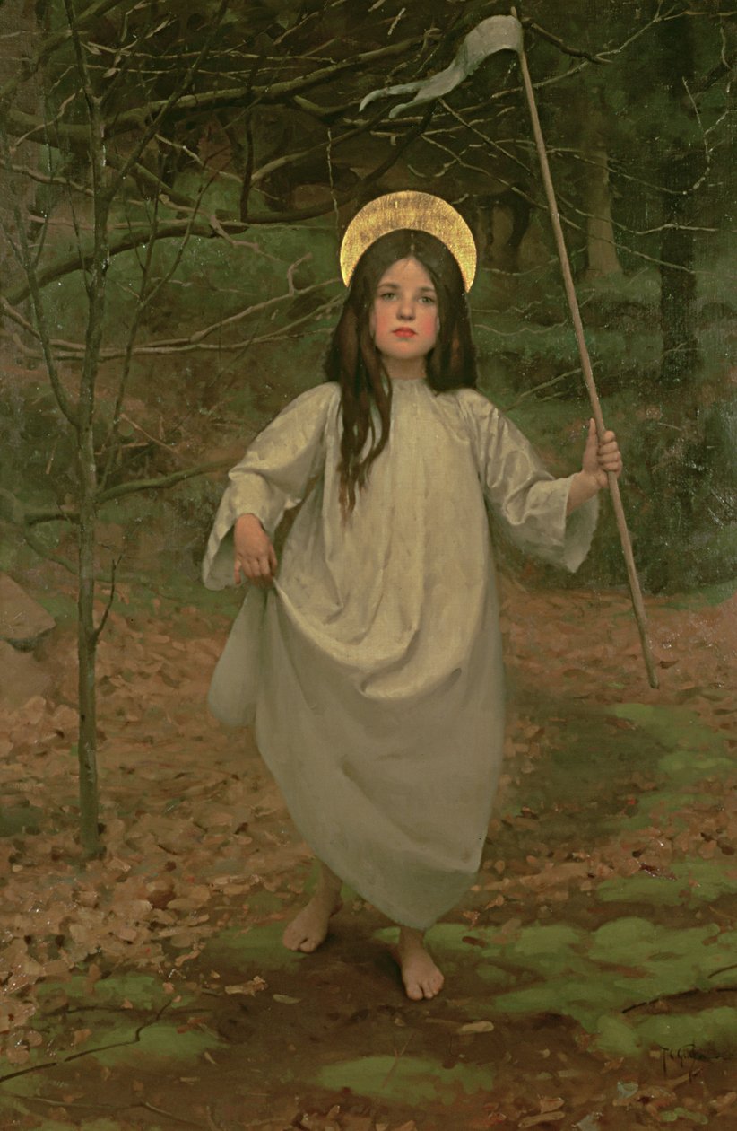 Flaga, 1910 r. autorstwa Thomas Cooper Gotch