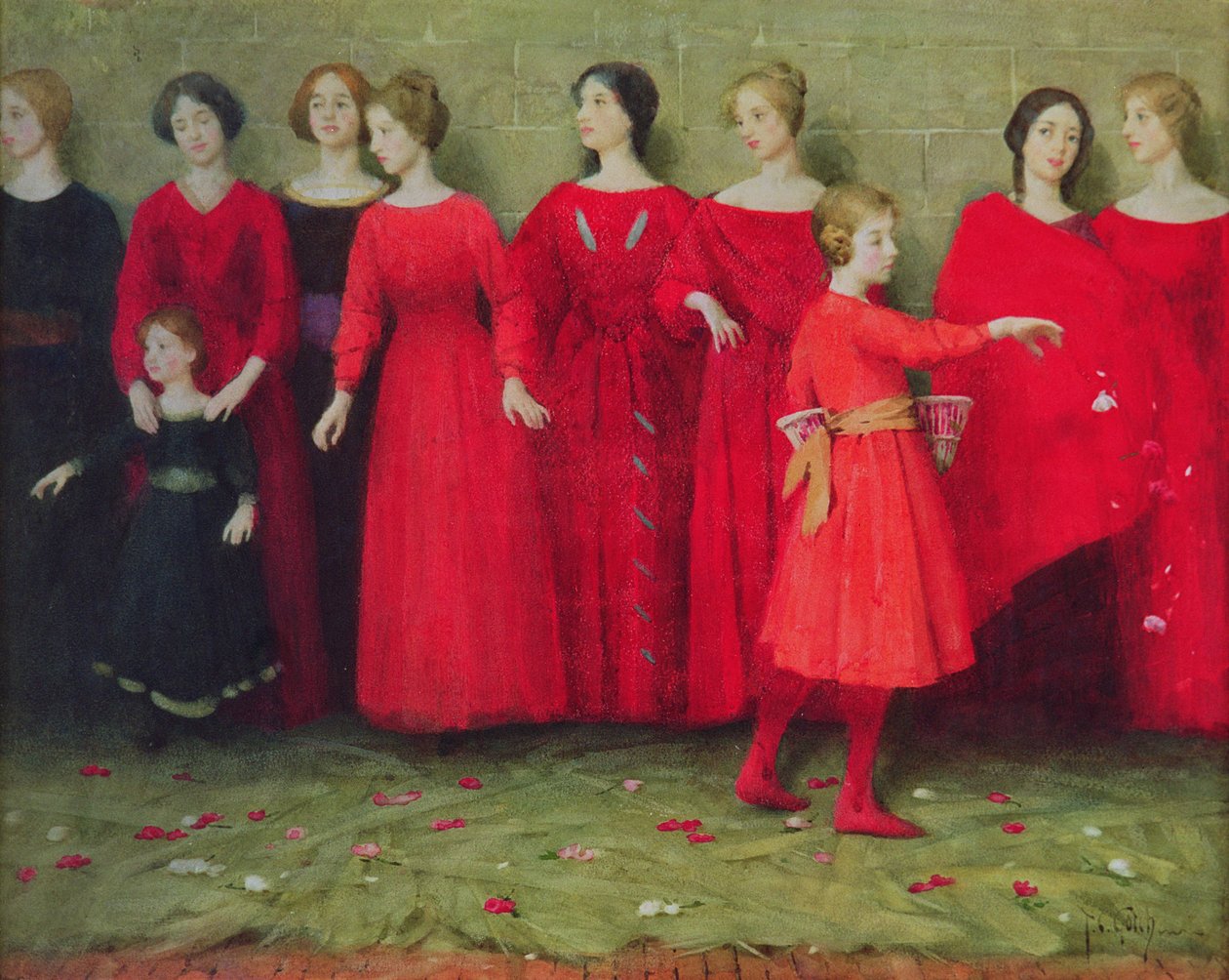 Oni przychodzą autorstwa Thomas Cooper Gotch