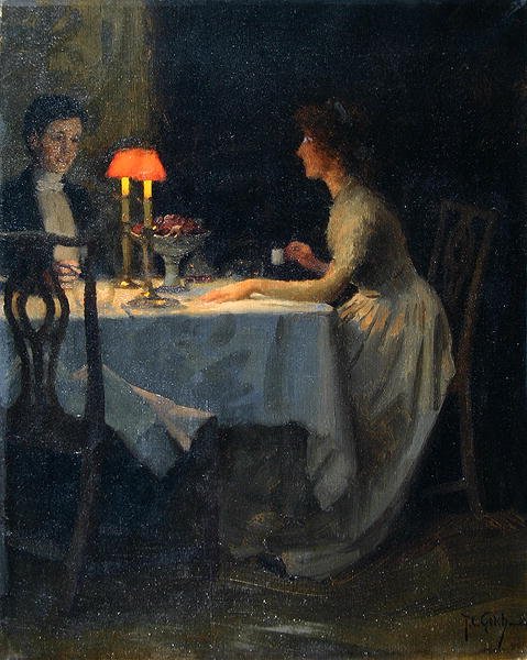 „Czas był” autorstwa Thomas Cooper Gotch