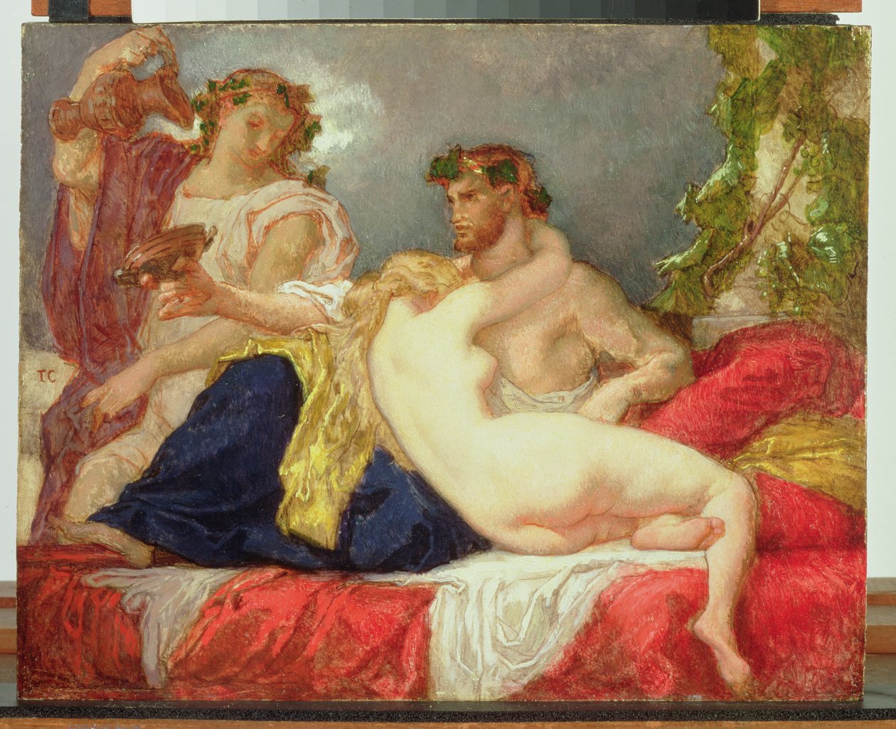 Horacy i Lydia autorstwa Thomas Couture