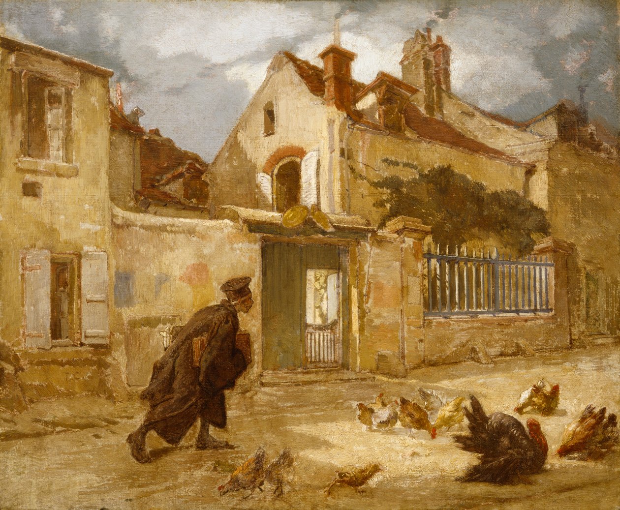 Adwokat idący do sądu autorstwa Thomas Couture