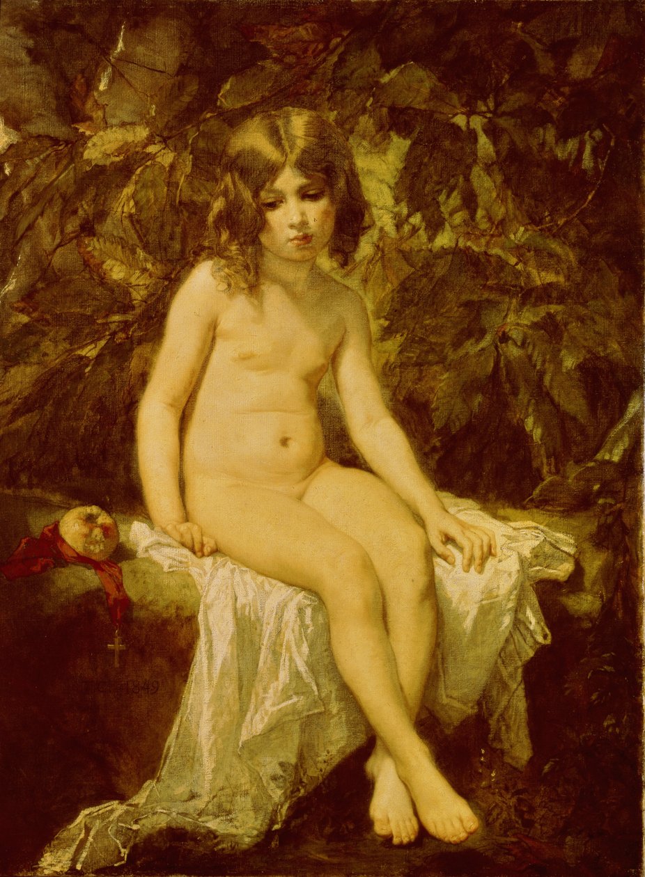 Mały Kąpiący się, 1849 autorstwa Thomas Couture