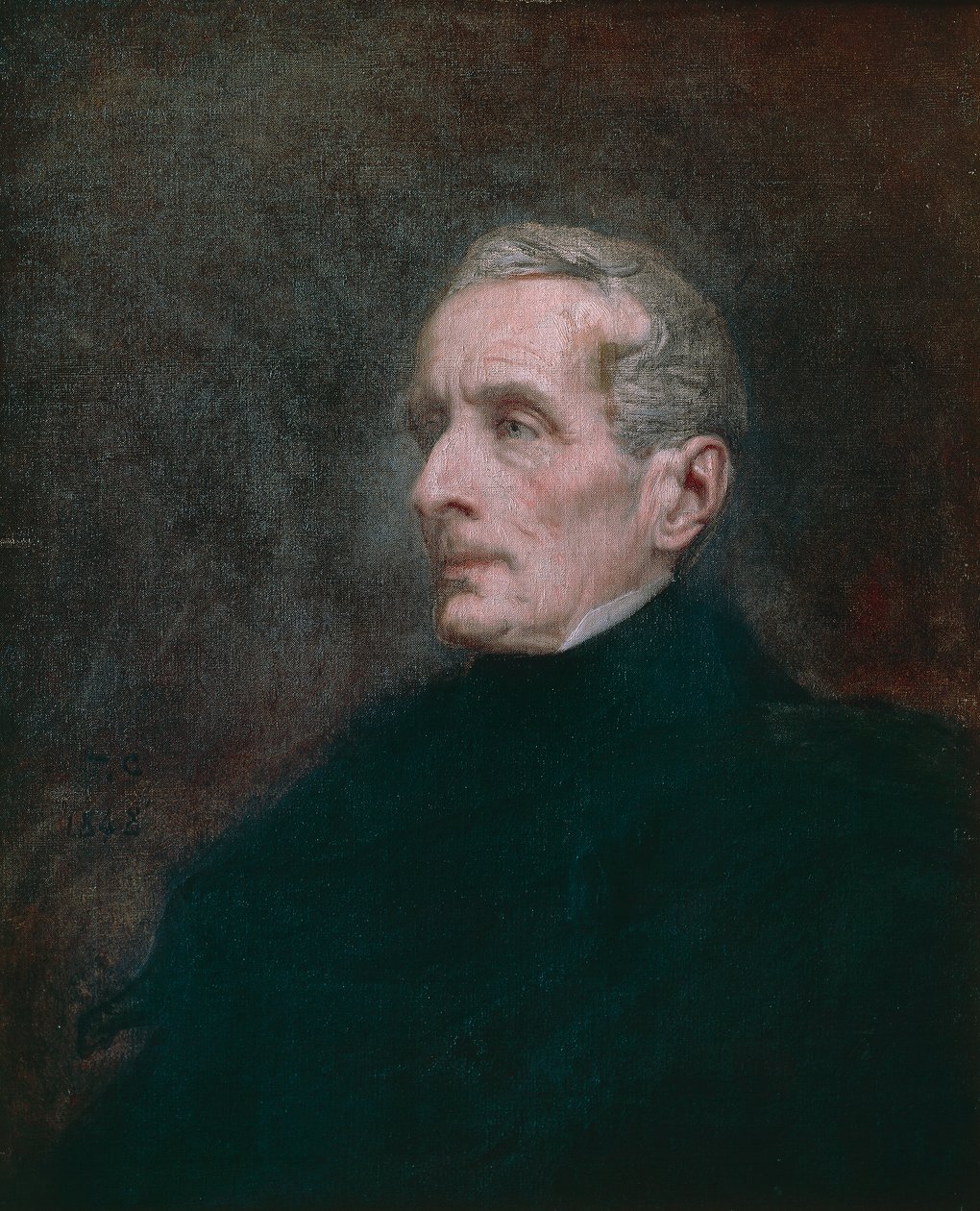Portret Alfonsa de Lamartine (Macon autorstwa Thomas Couture